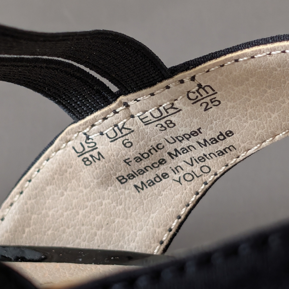 Life Stride Black Women's Dress Shoes - Picture 5 of 8